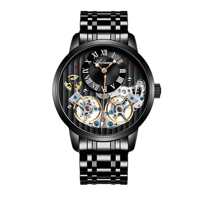 Watch Double Tourbillon Automatic Mechanical Watch Men's Watch - Candela Vision UG / Alpen Zebra Shop